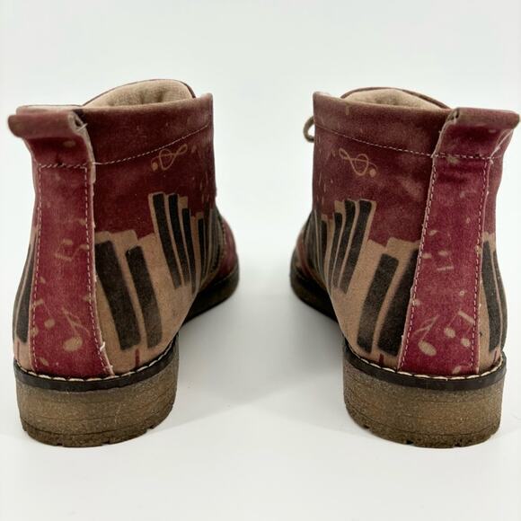 Goby Ankle‎ Boots Size 8.5 Piano Keyboard Music - Picture 4 of 8